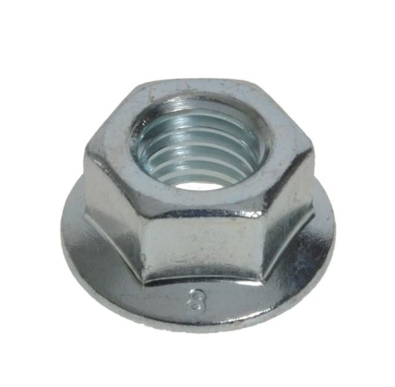 Hex Flange Serrated Nuts