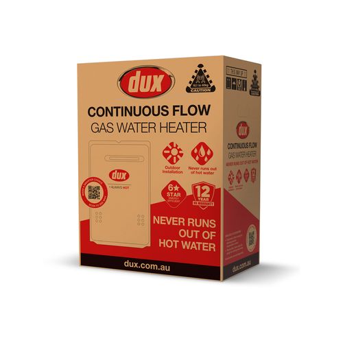 Dux 26L/min Non-Condensing Continuous Flow Water Heater