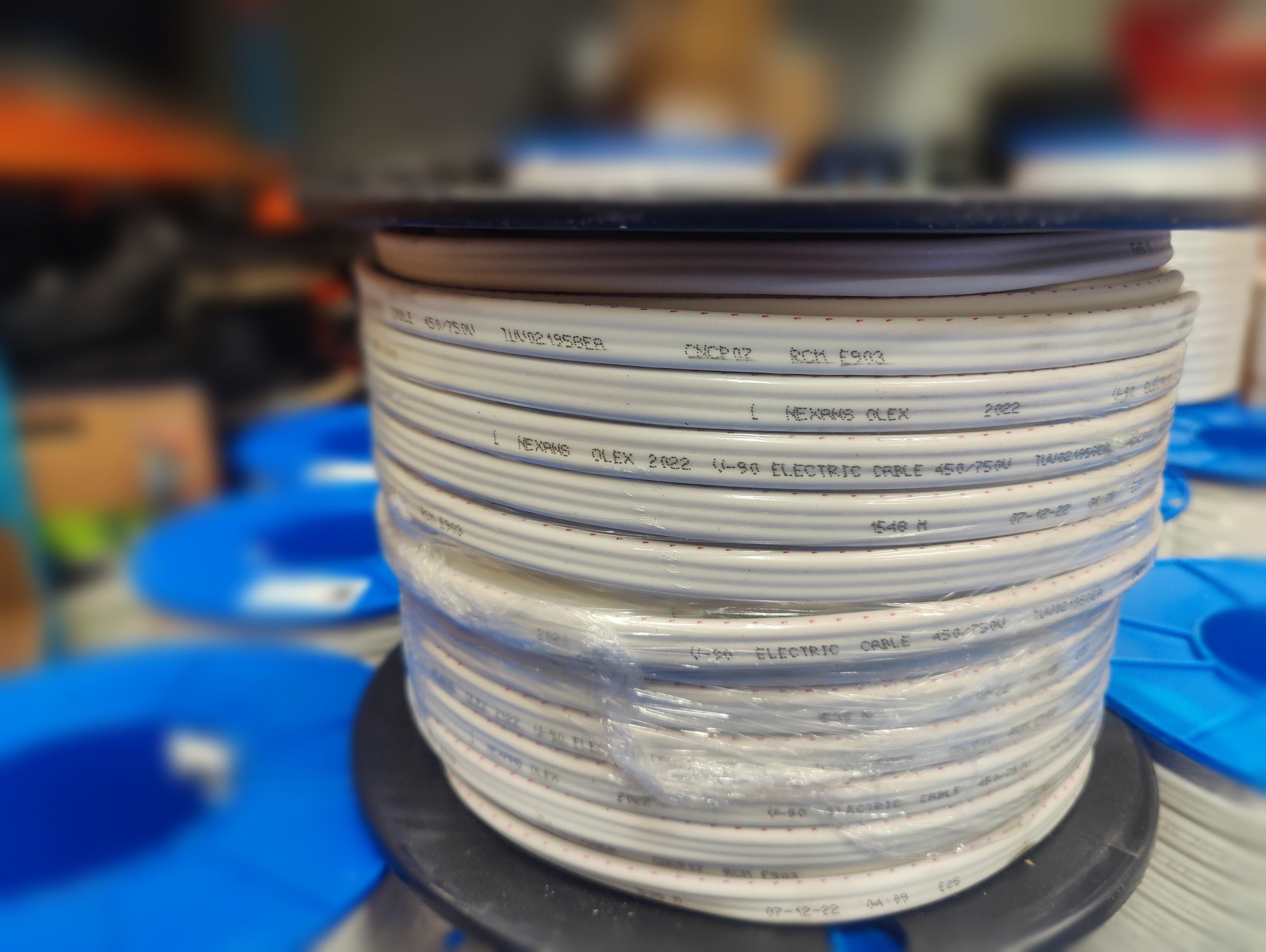 OLEX 2.5mm2 Twin & Earth Flat TPS Cable (100m Drum)