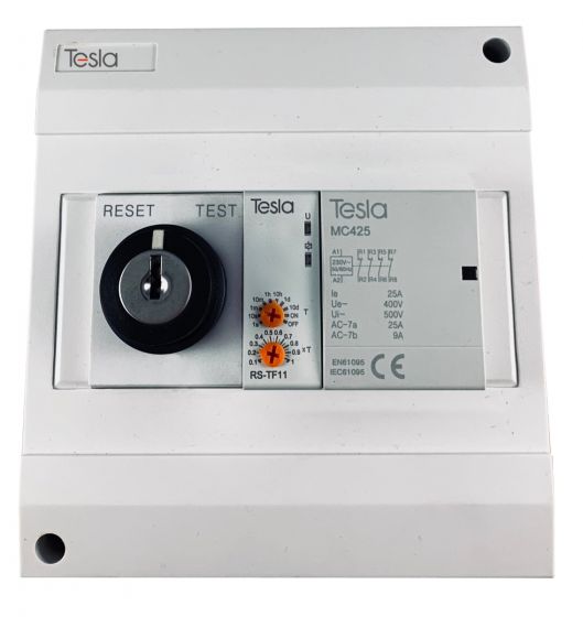 Tesla Emergency Lighting Test Kit Enclosed