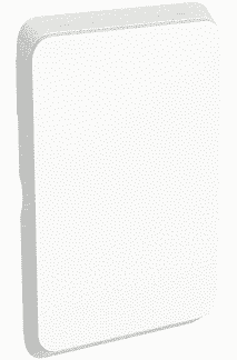 Clipsal ICONIC Blank Cover Plate Vivid White