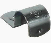 Clipsal 25mm Half Saddle Zinc Plated
