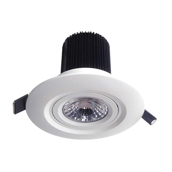 12W Commercial Adjustable LED Dimmable Downlight